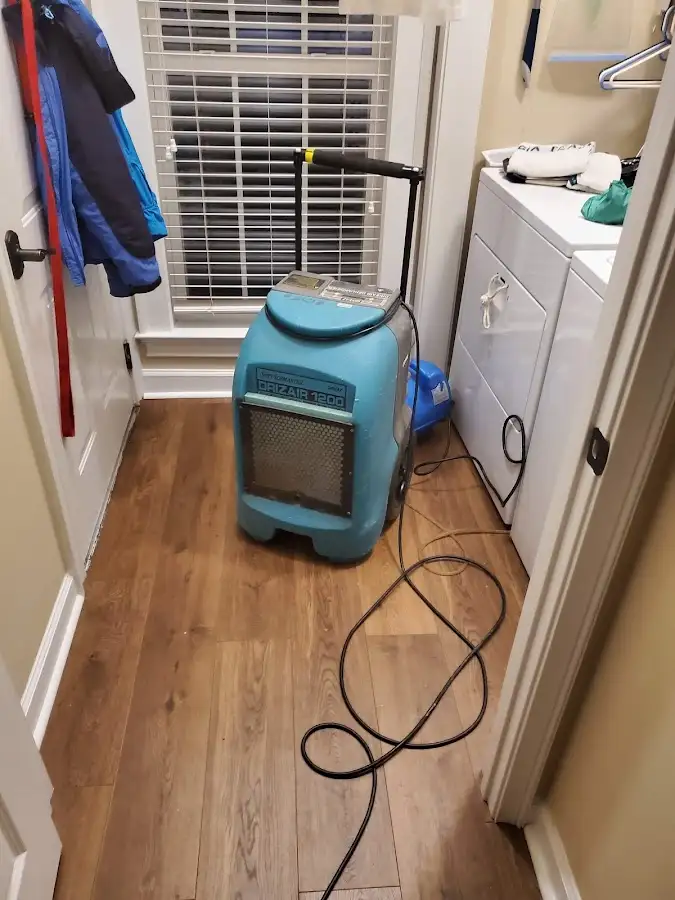 Commercial dehumidifier deployed for Crawl Space Restoration in Douglas